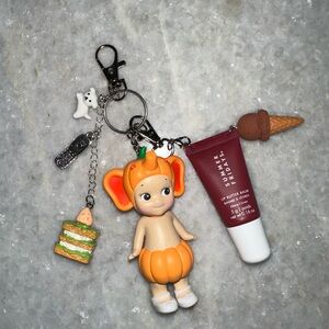 Authentic Pumpkin Elephant Sonny Angel Bag Charm